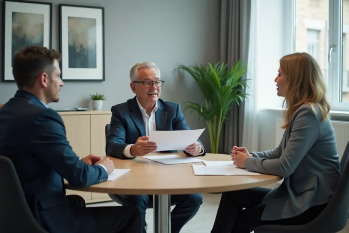 Séance de médiation familiale pour un divorce à l'amiable avec un médiateur professionnel